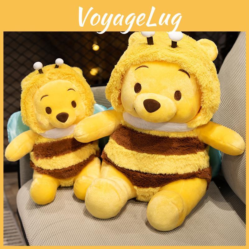 Winnie The Pooh Bee Bear Animal Cartoon  Doll Pillow Stuffed Doll Child Gift