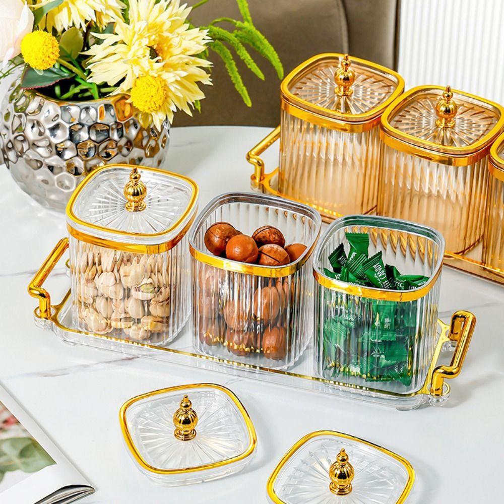 Exquisite Storage Box Creative Storage Can Multipurpose Seasoning Jar Set  Home