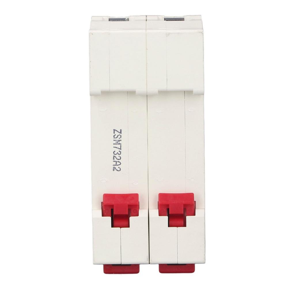 DZ47-63Z Circuit Breaker 2P DC 1000V Home Circuit Breaker 6000A Breaking Capacity 10/16/20/25/32/40/50/63A