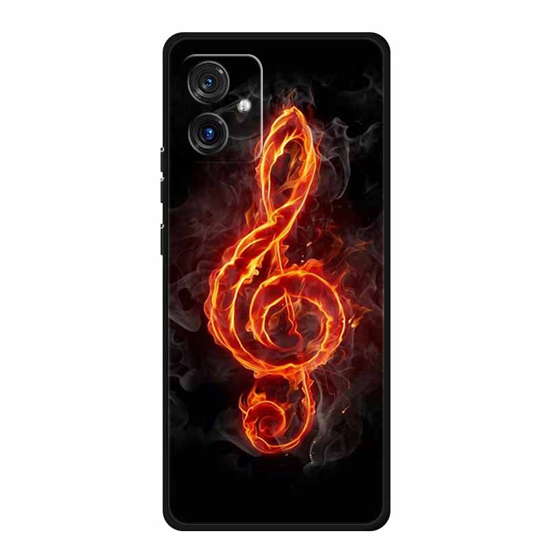 For Motorola G14 4G Case Animals TPU Silicone Soft Cover Phone Cases for Moto G14 G 14 MotoG14 PAYF0010IN Shockproof Wolf Fundas