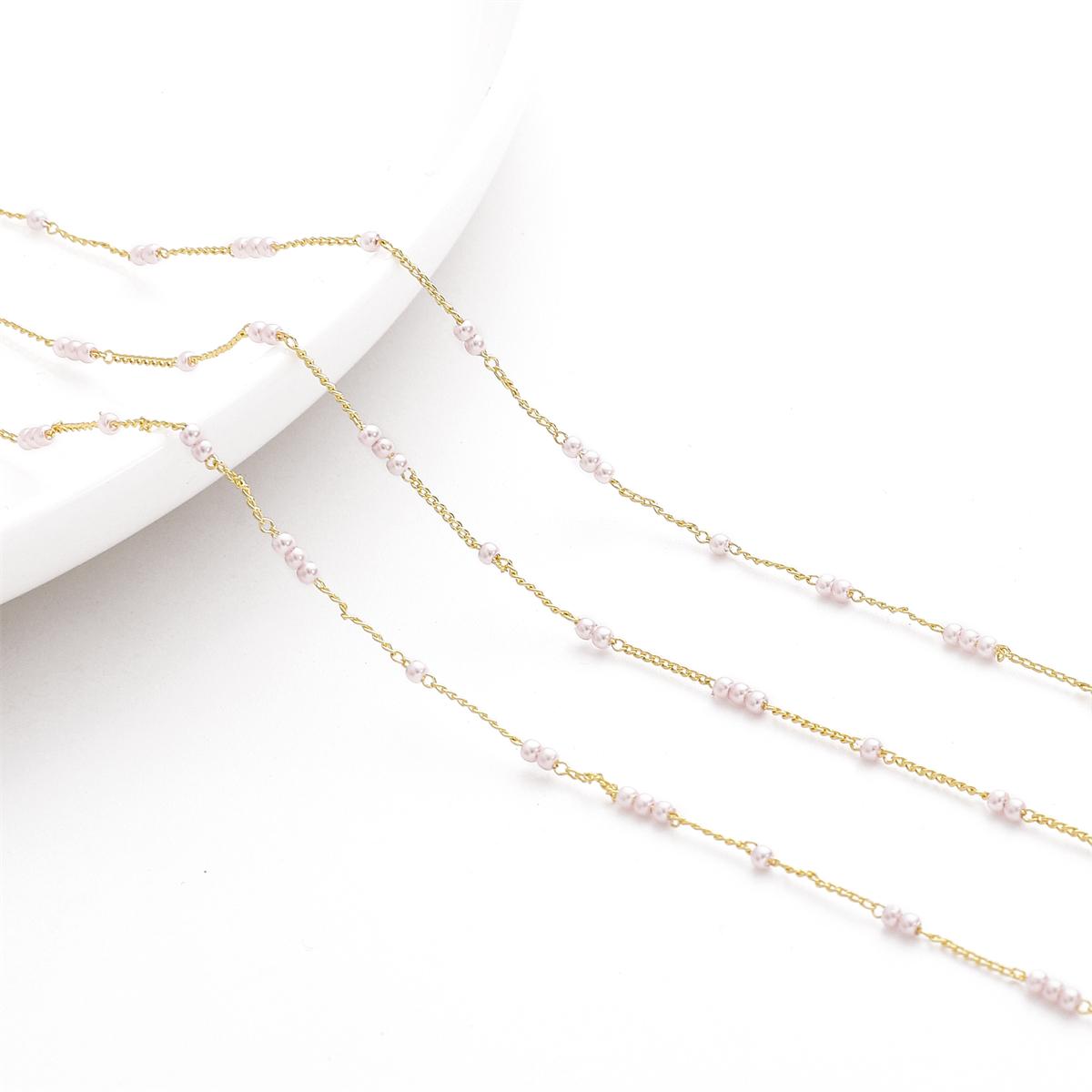 

2 мм медные цепочки ручной работы, массивное ожерелье, браслет-цепочка, аксессуары для изготовления ювелирных изделий своими руками