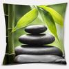 45X45Cm Buddha Zen Stone Buddhist Flower Pillow Case Home Office Decoration Throw Pillow Case Bedroom Sofa Cushion Cover