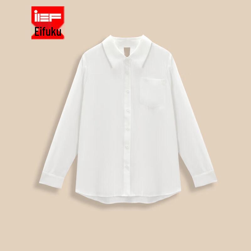 IEF 2026 Summer Korean Style Loose Versatile Mid-Length Shirt S
