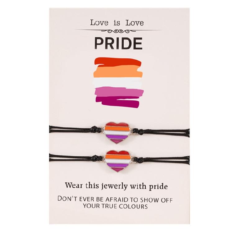2x Minimalist Bracelet Rainbow Color Charm Wax Rope Bracelet Friendship Jewelry
