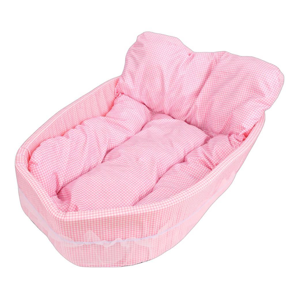 Cute Dog Bed Comfortable Foldable Washable Pet Bed Soft Calming Sleeping Puppy Bed for Home Pet Shop