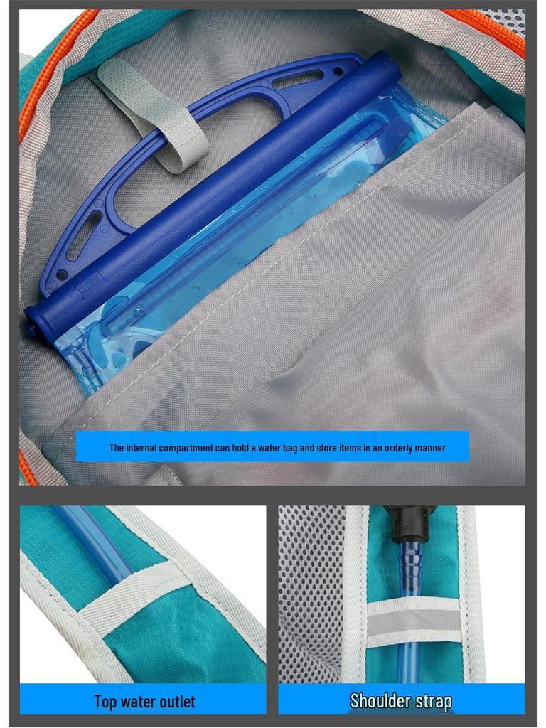 Sac à dos ultraléger pour le cyclisme et la course en extérieur pour hommes et femmes - Sac de randonnée léger et fin