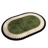 Diatom Mud Quick-Dry Non-Slip Bathroom Mat: French Style, Water Absorbing, Dirt Resistant, Easy Clean.