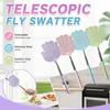 5Pcs Retractable Palm Shaped Fly Swatter Flexible Extendable Bug Swatter  Garden Use