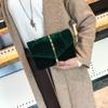 Retro Minimalist Square Shoulder Bag In Synthetic Leather For Trendy Look