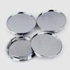 4X Car Wheel Center Hub Silver 68mm Caps Set No Logo Chrome Covers Accessories