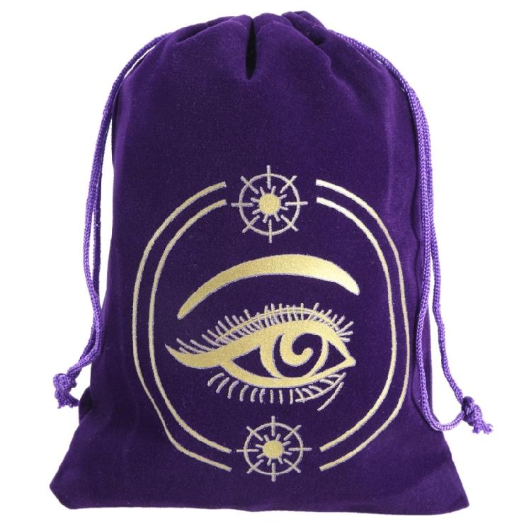 Würfel Zugbeutel Schmuckbeutel Organizer Tarot Orakelkarten Aufbewahrungstasche Reise Geschenktasche Hexerei Zubehör