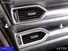 BRIGHTZ KF Front Side Air Conditioning Satin Silver Interior CX CX-5 Rings, 2-Piece [INT-ETC-143], Panel, KFEP, KF2P, KF5P, KFE, KF2, KF5, FP, 2P, 5P,