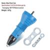Electric Conversion Rivet Gun with Blue Core and Black Cap Upgrade