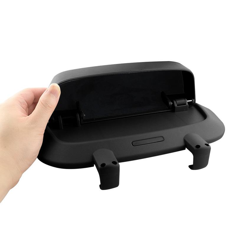 Car Glasses Case Sunglasses Storage Box Glasses Holder Sun Visor Auto Sunshade Glasses Organizer Interior Accessories