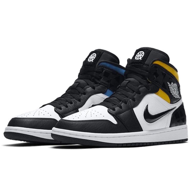 Air Jordan 1 Mid Quai 54 Мужские CJ9219-001 EU 36.5