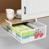 Cabinet Sliding Organizer Under Shelf Basket, Hanging Pullout Drawer Basket for