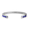 PAULVICE C-Line Cuff Blue - Silver PVJ004BU