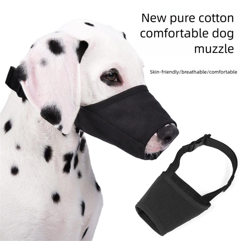 Anti-Erstickungs-Hundemaulkorb mit kausicherem Polyester-Design Trainingsmaulkorb für verschiedene Rassen Outdoor-Wandern Spazierengehen