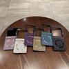 For Samsung Galaxy Z Flip 7 Case Fashion Glitter Magnetic Wireless Charging Protective Back Cover for Samsung Z Flip 7 Shell