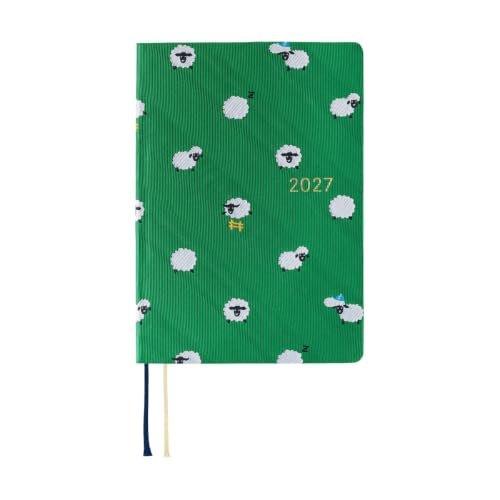Hobonichi Techo 2027 HON A6 English Edition Hiroko Kubota Until the Moon Is Full Monday Start
