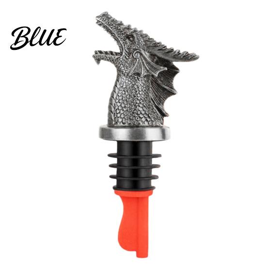 Bar Accessories for Wine Lovers Dragon Head Pourer And Stopper Resin Spout Liquor Champagne Bottle Sealer Bottles Reusable Preservation Whiskey