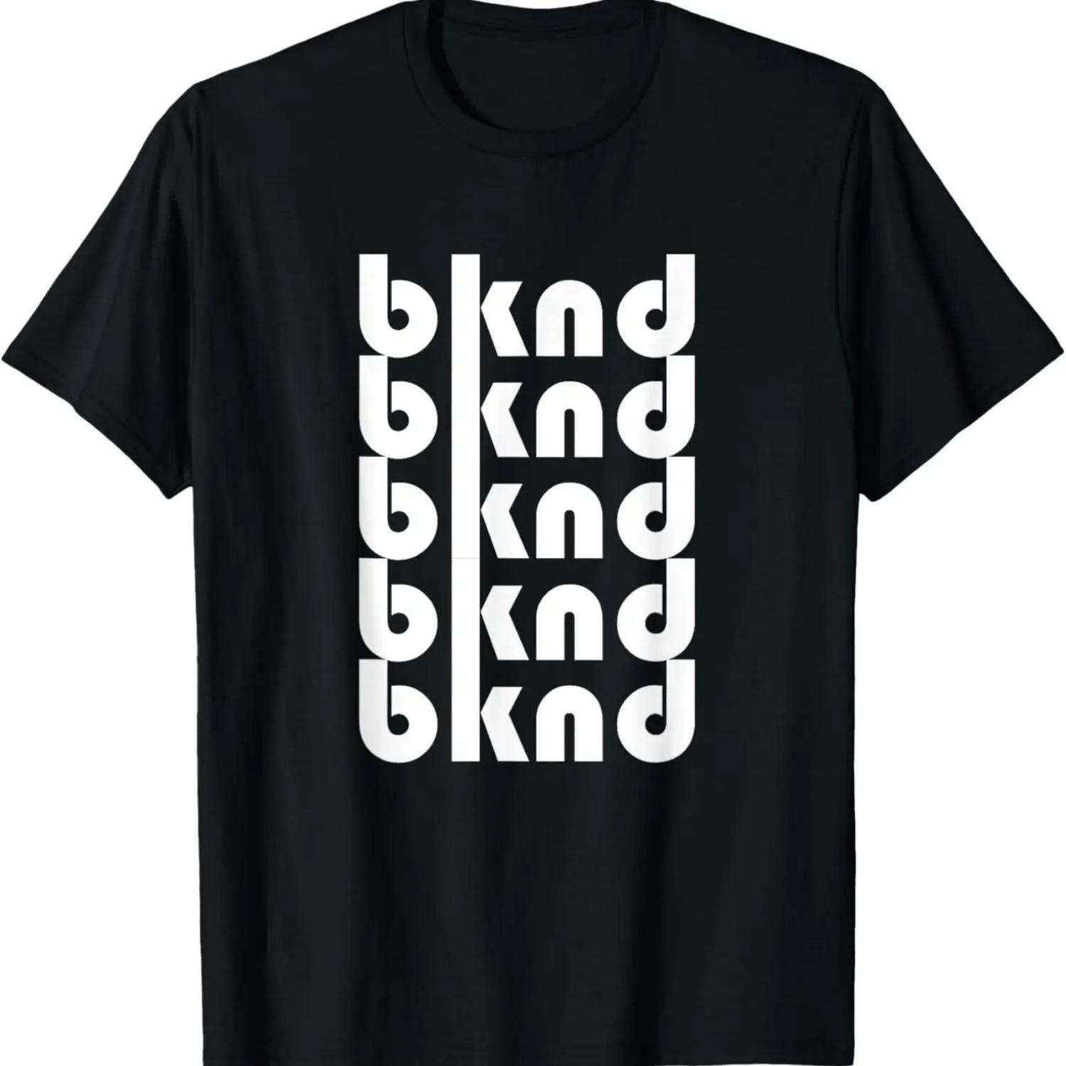 Be A Kind Person Bknd Retro Vintage Style T-Shirt S чёрный