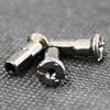 HOSHI SPOKES Brass 1 Set of 72 Total 12mm #14 Nipples, Black, Pieces, Length