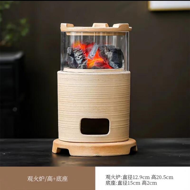 Portable Ceramic Tea Stove & Hand Warmer