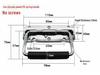 304 Stainless Steel Spring-Loaded Folding Handle for Aluminum Tool Box