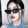 New Fashion Summer Retro Cat-Eye Sunglasses UV400 Shades Small Triangle Glasses Simple High-Quality Street Style Sun Glasses