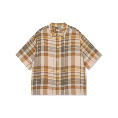 Levis SS22 Plaid Loose Fit Short Sleeve Shirt Men Shirts Multi-color A1921-0001