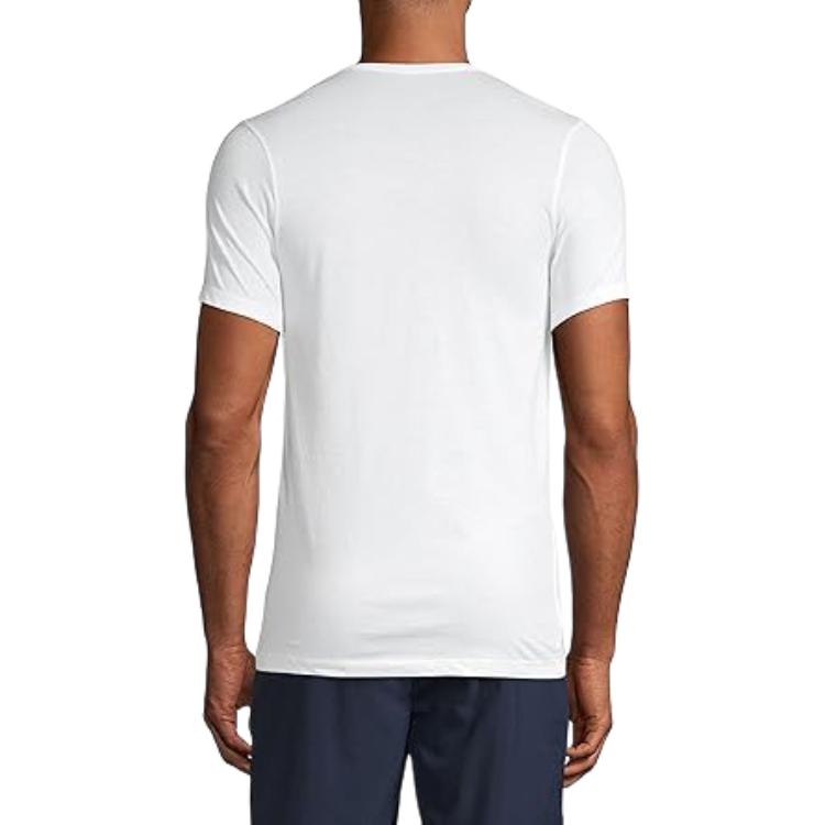 Calvin Klein Comfortable Versatile Fashionable Soft Slim Fit Crew Neck Short Sleeve T-Shirt 3-Pack Men Tops NP2208O-100