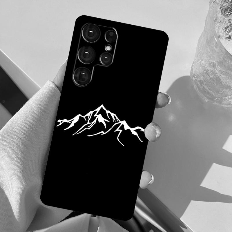 Nature Mountain Peaks For Samsung Galaxy S23 S22 Ultra S21 S20 FE S8 S9 S10 Note 10 Plus Note 20 Ultra Phone Case