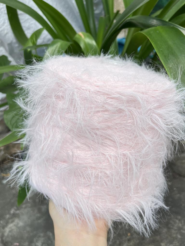 500g Long Fur Imitation Mink Yarn Thread Super Soft Skin Friendly Does Not Shed Hair Hand Wove Scarf Warm Sweater Woven Yarn
