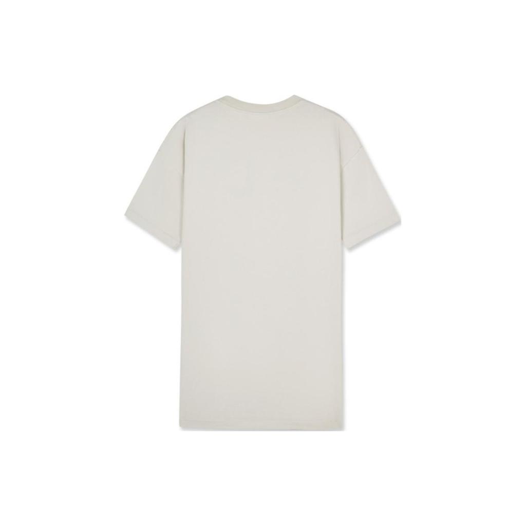 Levis Color Block Letter Print Round Neck Short Sleeve T-Shirt Men Tops Gray A9225-0001