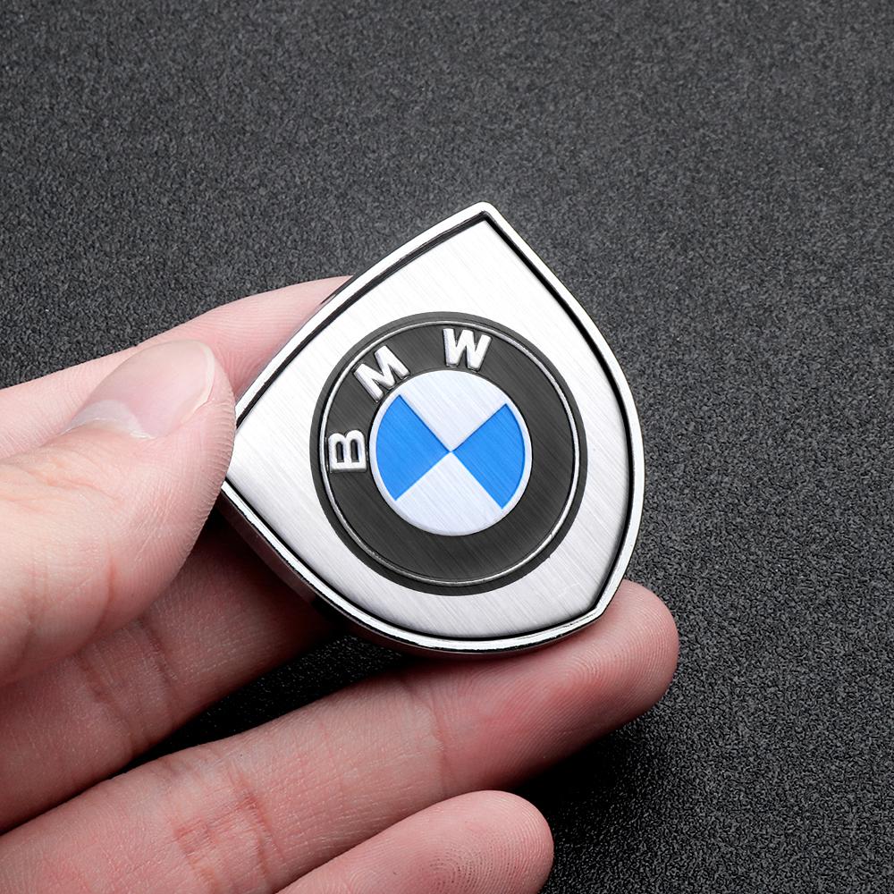 3D Metal Car Logo Emblem Badge Car Styling Stickers Automobiles For BMW E46 E90 F10 E87 E36 F20 E92 Serie 1 Car-Accessories
