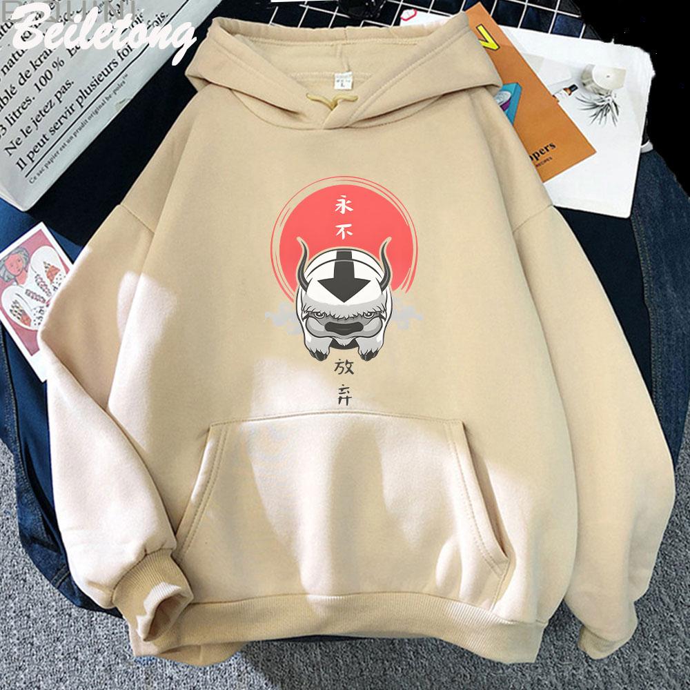 Avatar The Last Airbender Hoodie Cute Print Kawaii Clothes for Girl Pullover Cartoon Funny Sweatshirt Women Harajuku Wram