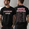 Lambrini Girls North America Tour 2026 T-shirt Grafica Due Lati