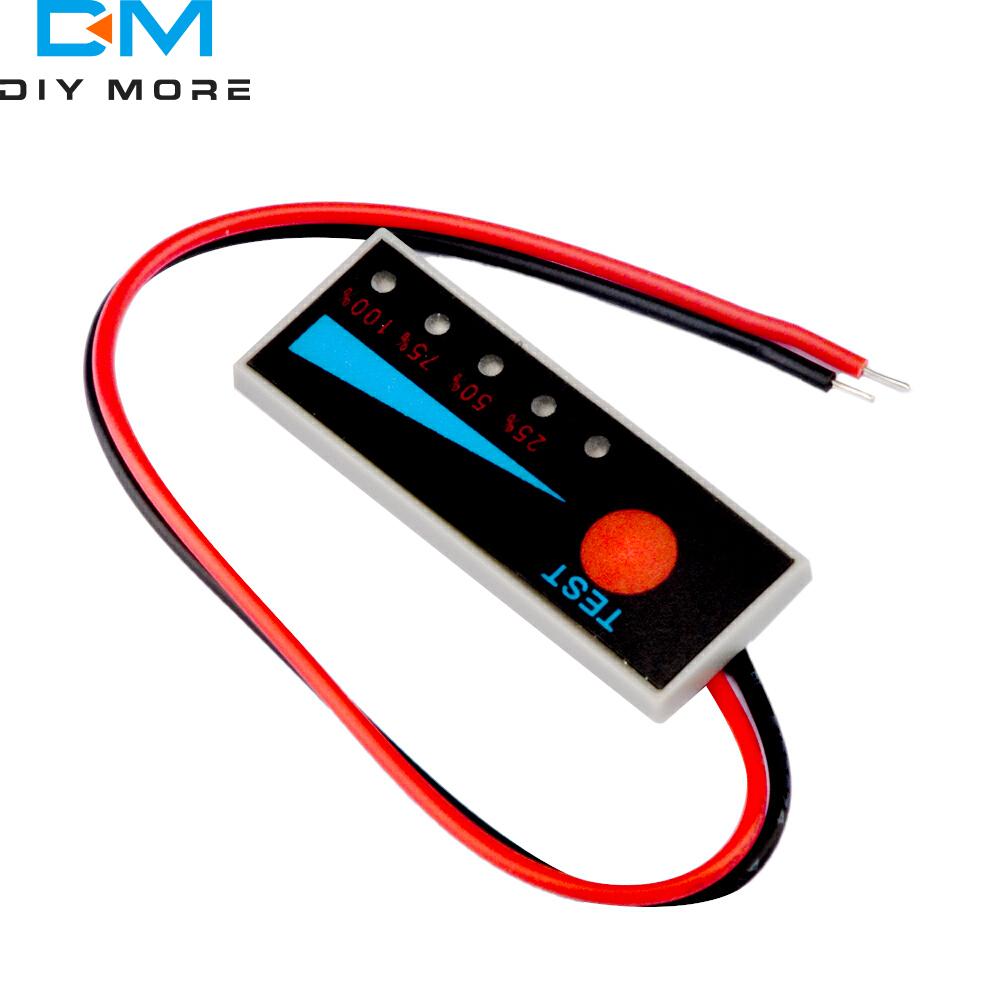 BMS 5S 21V Electricity Indicator Board 18650Lithium Cell Power Display with LED Battery Power Percentage Indicator