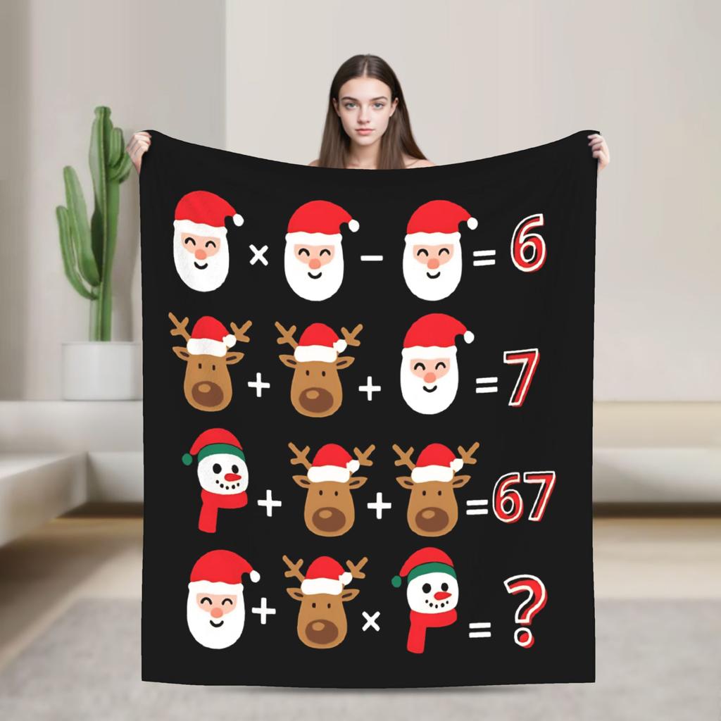 Do The Math 67 Meme Funny Six Seven Blanket Quality Warm Soft  Bedding Throws Winter Children Chair Sofa Bed Novelty Bedspread