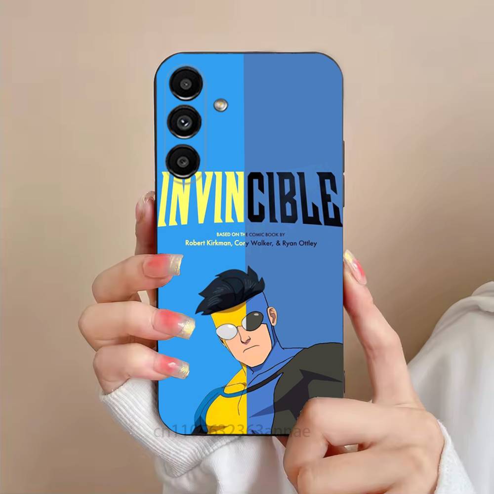 

I-Invincible Funny Phone Case For Samsung Galaxy S21 22 23 24 S25 Ultra PlusS20 FE S10 Plus Cover Funda SamsungS24fe