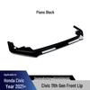 Honda Dai Civic Front Lip & Corner Bumper Body Kit Spoiler Modification