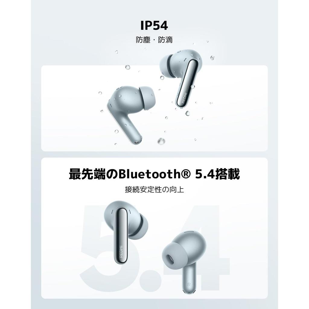 Xiaomi Redmi Buds 8 Pro Wireless Noise Cancelling Earphones - Hi-Res Audio