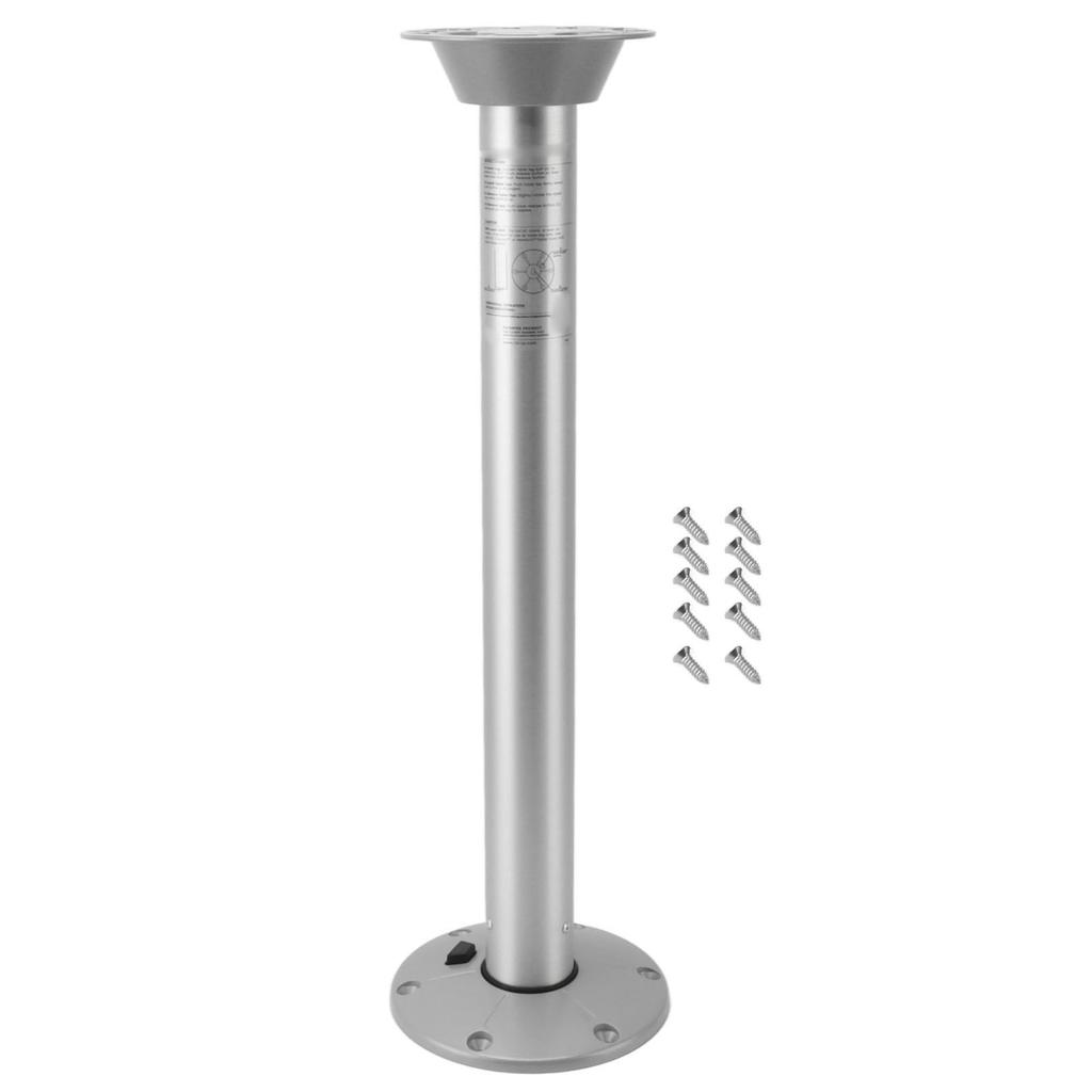 685mm RV Table Legs Aluminum Alloy Removable High Stability RV Table Pedestal Legs for Caravan Campe