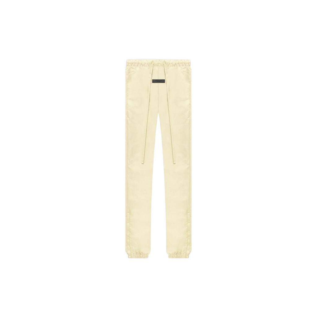 Fear of God Essentials Fw22 Drawstring Side Pocket American Heavyweight Casual Pants Unisex Couple Style Golden Yellow FOG-FW22-865
