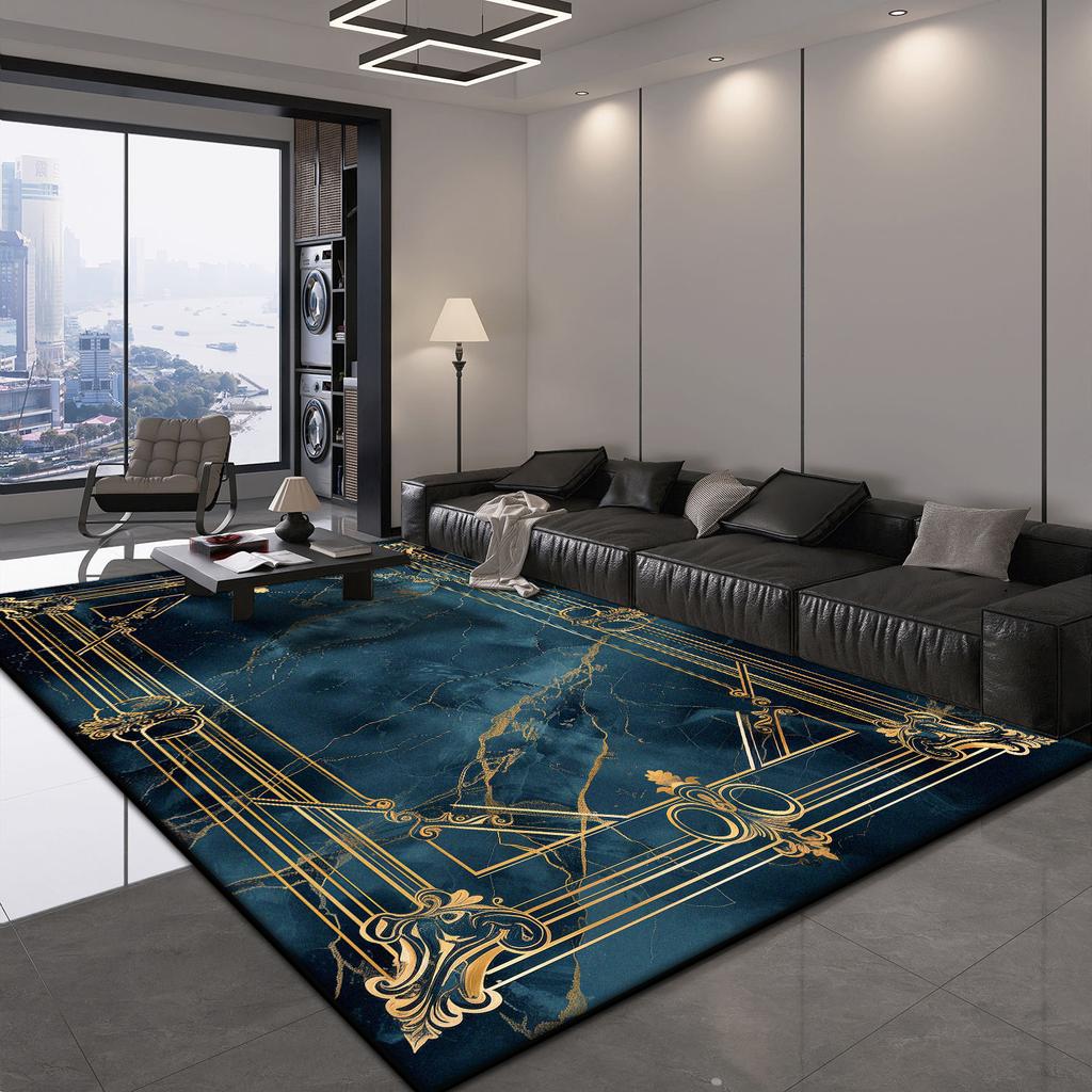 Nordischer Luxusteppich Wohnzimmerdekoration Lounge Kaffeetische Rutschfeste Große Teppiche 200x300 Faltbare Schlafzimmer Bettvorleger Weiche Matten