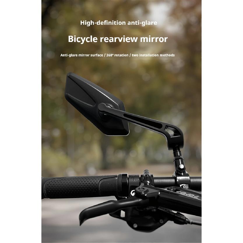 2PCS 360 Rotating Bicycle Mirror Wide Range Adjustable for Bicycle Electric Reflec Reflector Retrovisor Moto For Bycicle