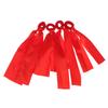 Kinder Rotes Handgelenksband Mannschaftssportarten Pompom Cheerleading Großes Spiel Pom Club Tanzrequisiten Elastisches Armband mit Elastischer Schnur