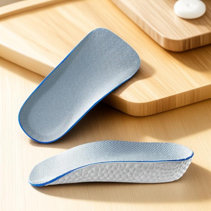 Height Increasing Memory Foam Insoles Cushion Inserts for Unisex Comfortable Health Boost Shoe Accessories