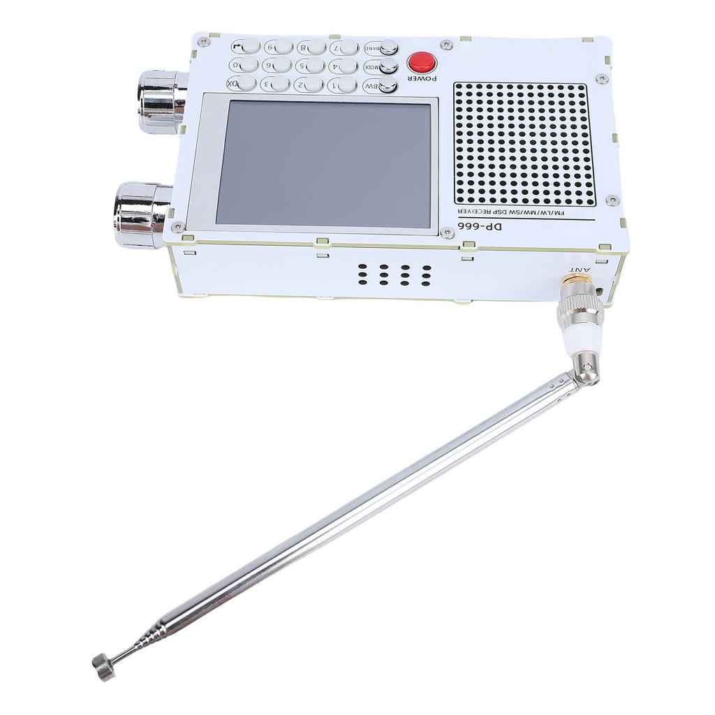 Full Band Radio FM LW MW SW Shortwave Radio 2.8 Inch Resistive Touch LCD Color Screen Portable High Sensitivity Travel Radio